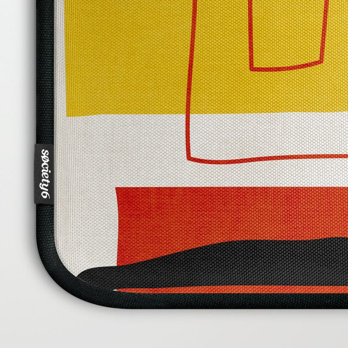 Colorful Bold Abstract Modern Artwork H02 Laptop Sleeve Gallery Image 3