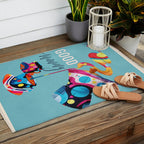 Coffee Time 1 Outdoor Rug Gallery Image 2