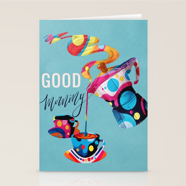 Coffee Time 1 Stationery Card Gallery Image 1