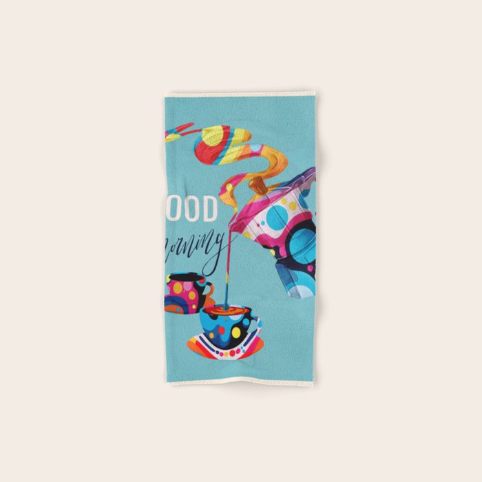 Coffee Time 1 Bath Towel Gallery Image 1