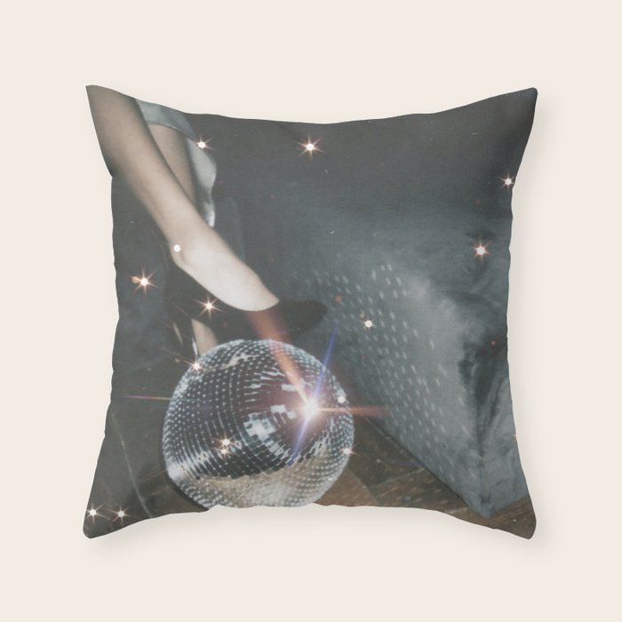 Disco Night Throw Pillow Gallery Image 6