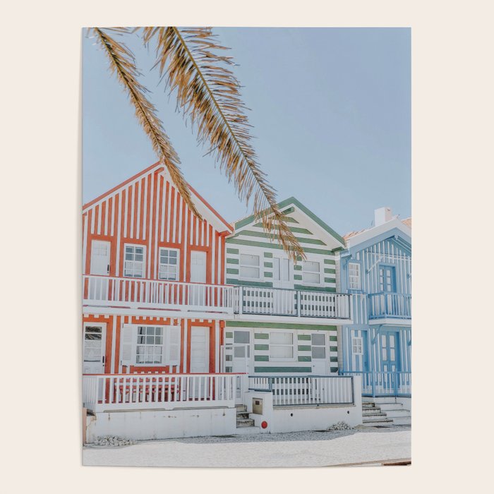 costa nova beach ii  - portugal Poster Gallery Image 1