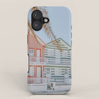 costa nova beach ii  - portugal iPhone Case Gallery Image 1
