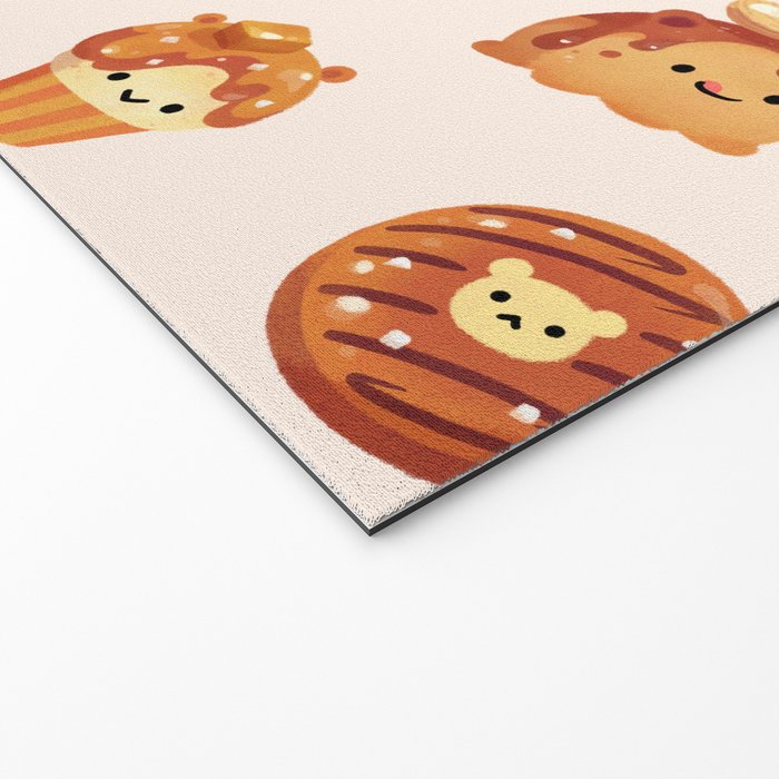 Salted caramel bear Welcome Mat Gallery Image 2