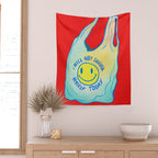 I'm a Plastic Bag Wall Tapestry Gallery Image 2