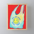 I'm a Plastic Bag Mini Art Print Gallery Image 1