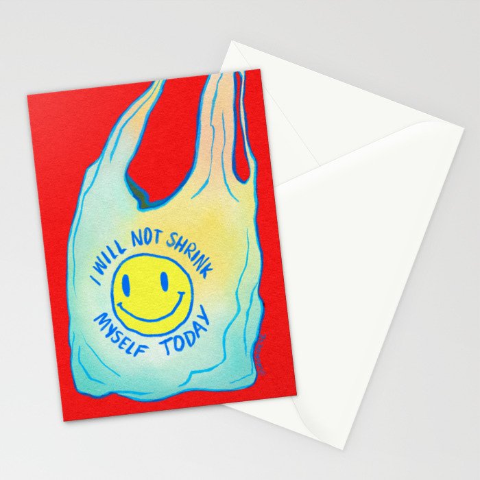 I'm a Plastic Bag Stationery Card Gallery Image 2