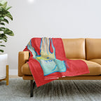 I'm a Plastic Bag Throw Blanket Gallery Image 1