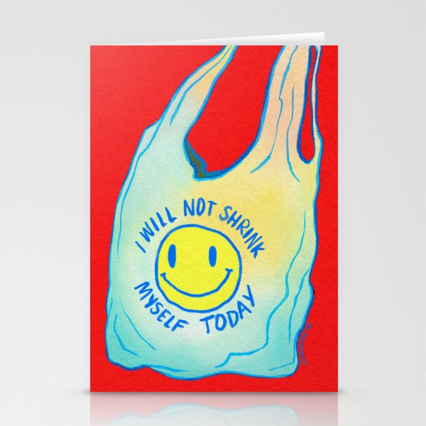 I'm a Plastic Bag Stationery Card Gallery Image 1