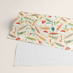 Fishing Lures Wrapping Paper Gallery Image 2