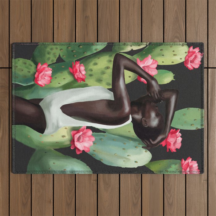 Thorns and Grace 2 Outdoor Rug Gallery Image 1