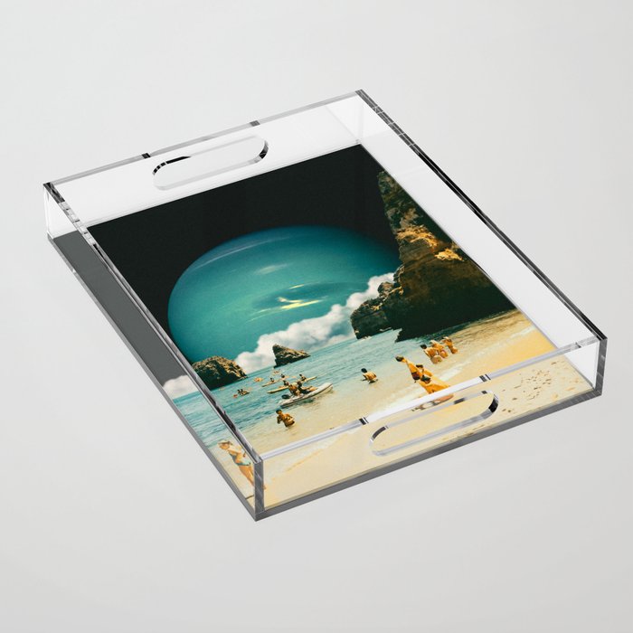 Space Beach Acrylic Tray Gallery Image 1