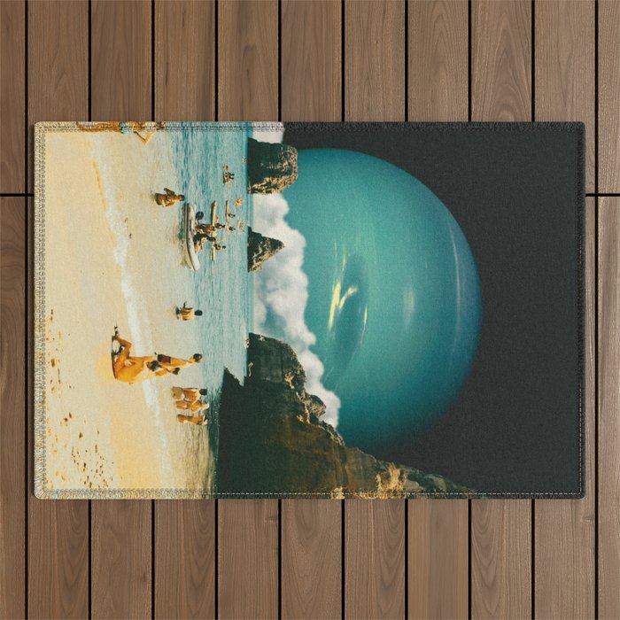 Space Beach Outdoor Rug Gallery Image 1