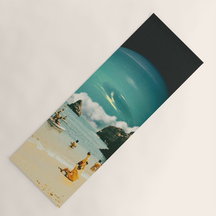 Space Beach Yoga Mat Gallery Image 1