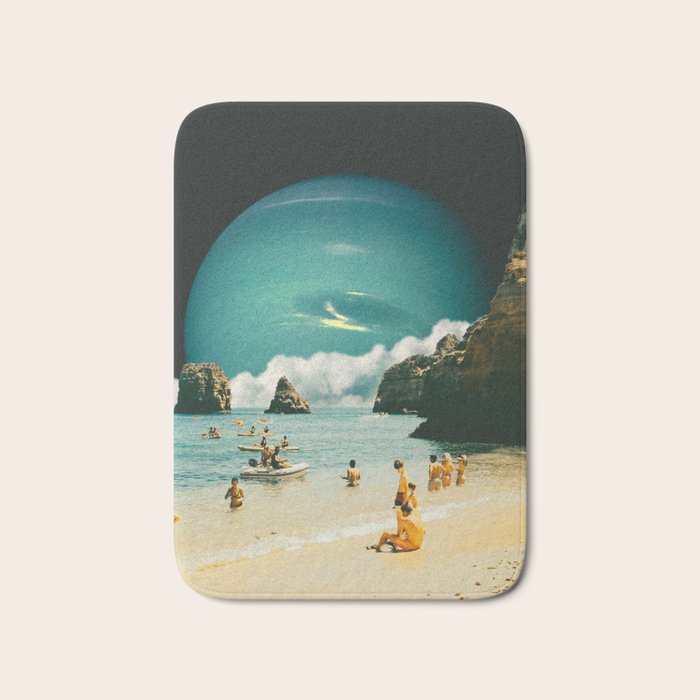 Space Beach Bath Mat Gallery Image 1