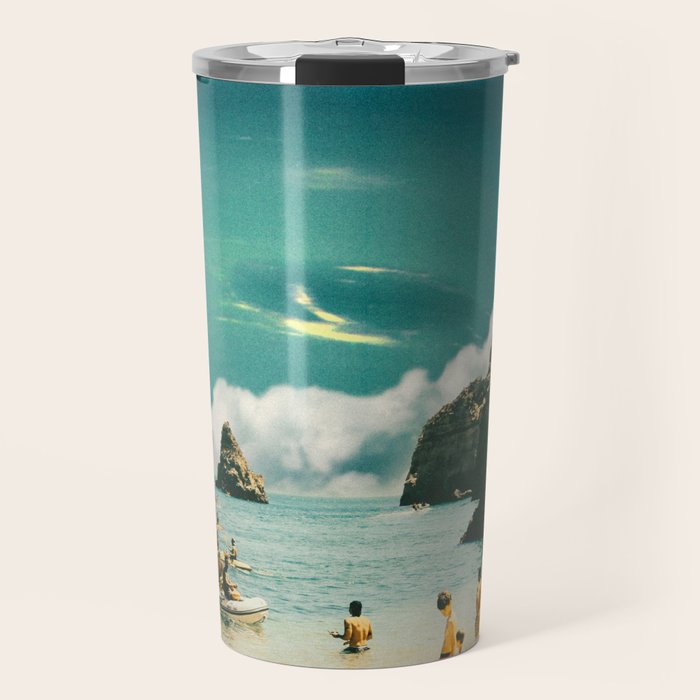 Space Beach Travel Mug Gallery Image 1
