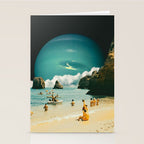 Space Beach Stationery Card Gallery Image 2
