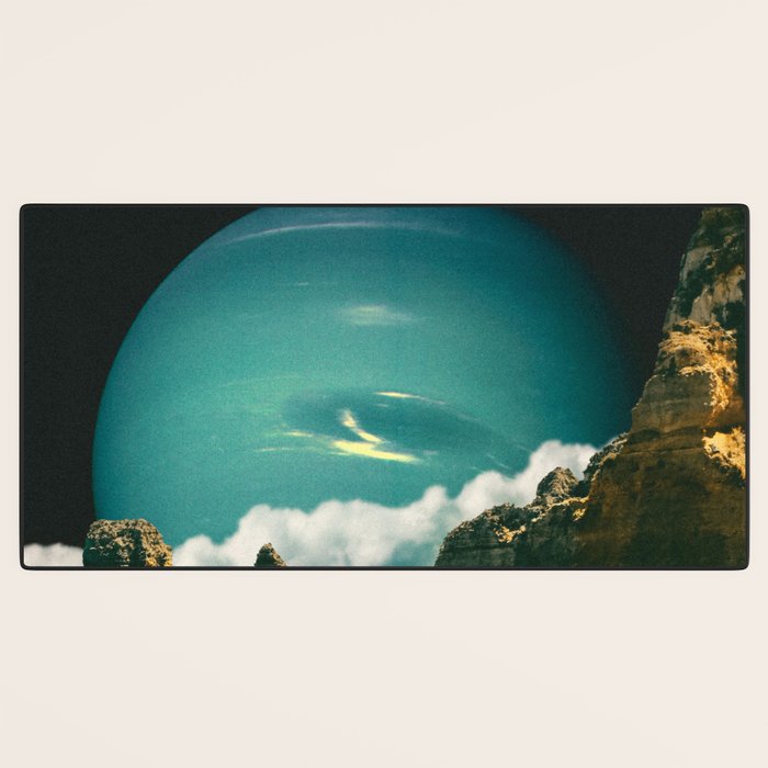 Space Beach Desk Mat Gallery Image 3