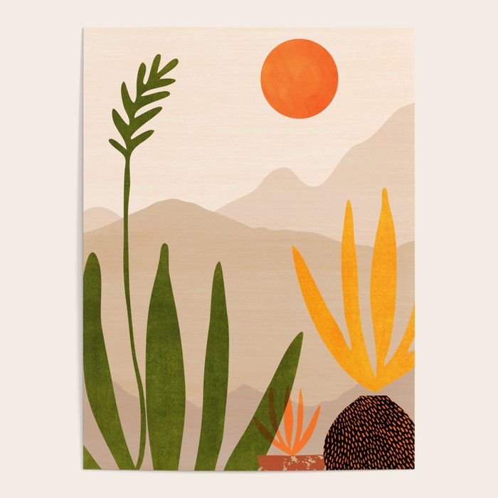 Southwest Sunset Gaze - Colorful Landscape Poster Gallery Image 1