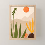Southwest Sunset Gaze - Colorful Landscape Mini Art Print Gallery Image 1