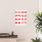 Sunglasses Collection - Pink OmbrÃ© Palette Poster Gallery Image 2