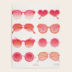 Sunglasses Collection - Pink OmbrÃ© Palette Poster Gallery Image 4