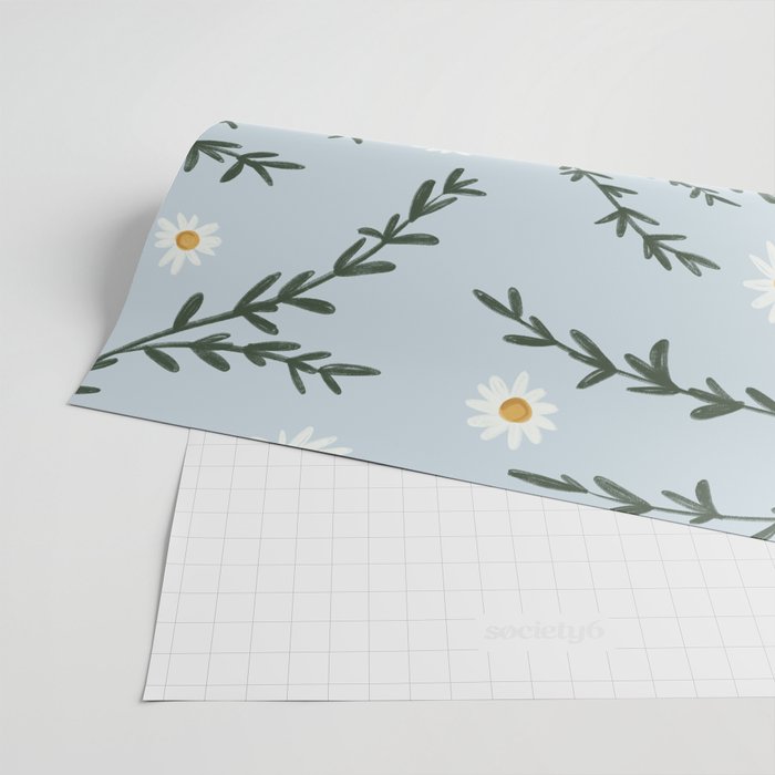 Chamomile and Rosemary  Wrapping Paper Gallery Image 2