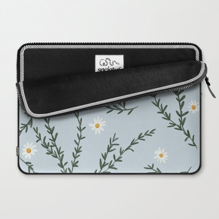 Chamomile and Rosemary  Laptop Sleeve Gallery Image 2