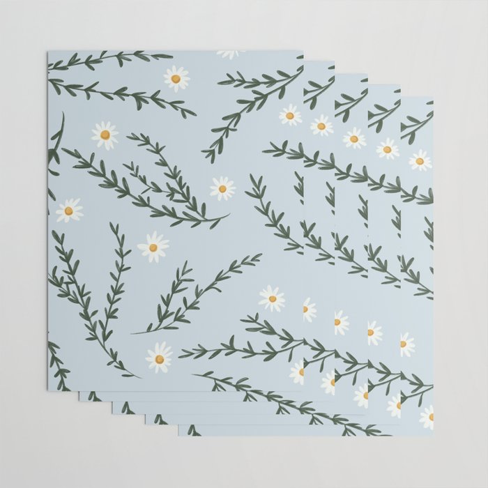 Chamomile and Rosemary  Wrapping Paper Gallery Image 3