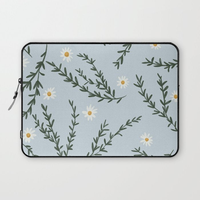 Chamomile and Rosemary  Laptop Sleeve Gallery Image 1