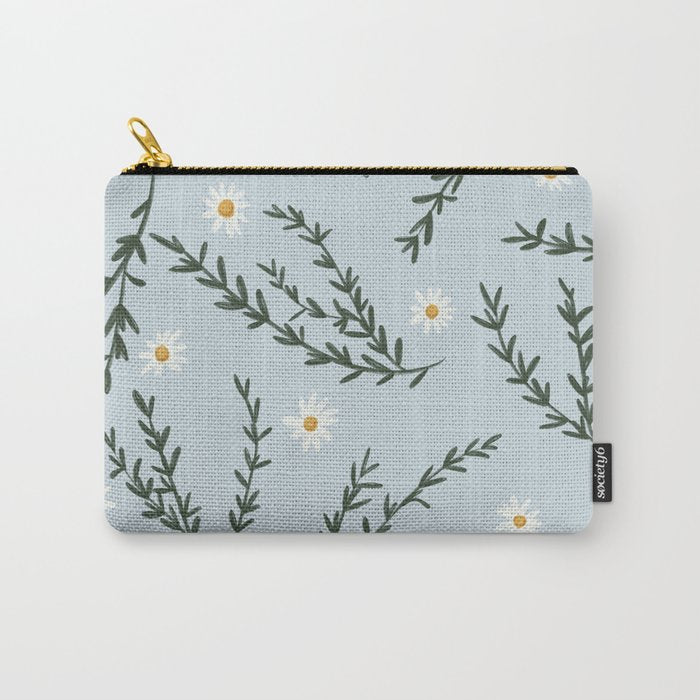Chamomile and Rosemary  Carry All Pouch Gallery Image 1