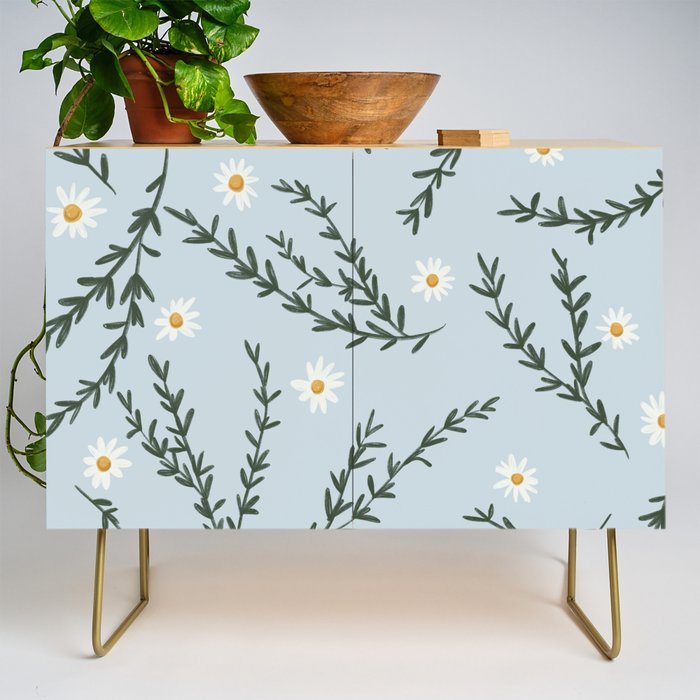 Chamomile and Rosemary  Credenza Gallery Image 1