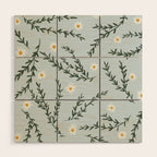 Chamomile and Rosemary  Wood Wall Art Gallery Image 1