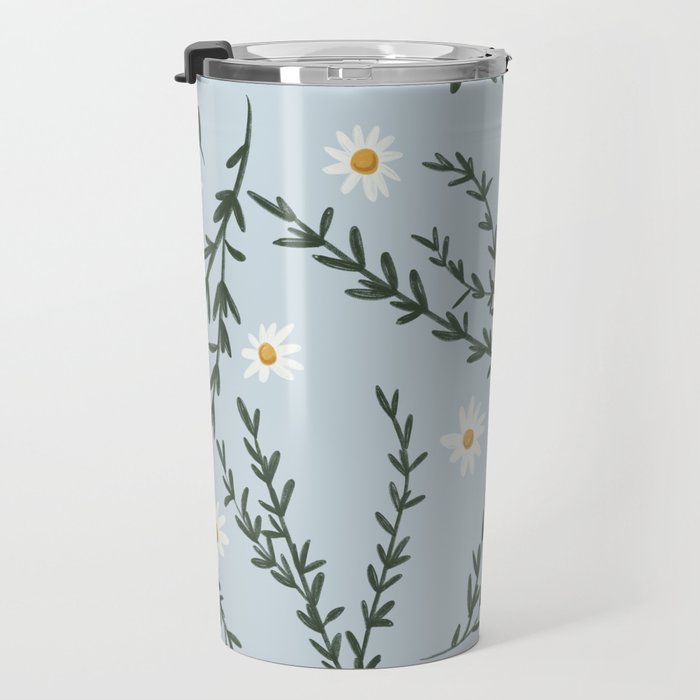 Chamomile and Rosemary  Travel Mug Gallery Image 3