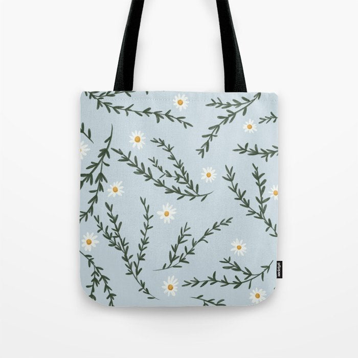Chamomile and Rosemary  Tote Bag Gallery Image 1