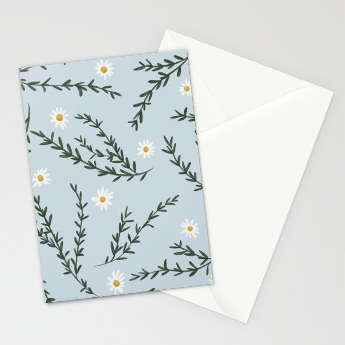 Chamomile and Rosemary  Stationery Card Gallery Image 2