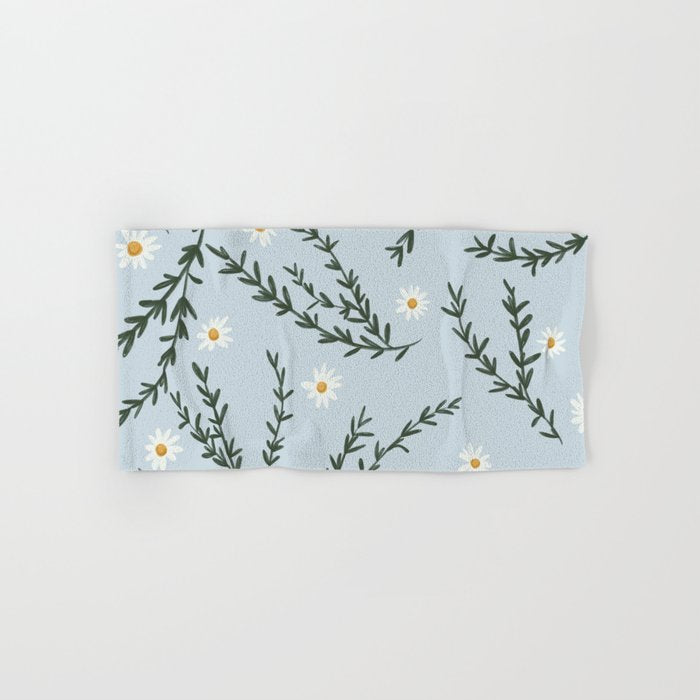 Chamomile and Rosemary  Bath Towel Gallery Image 1