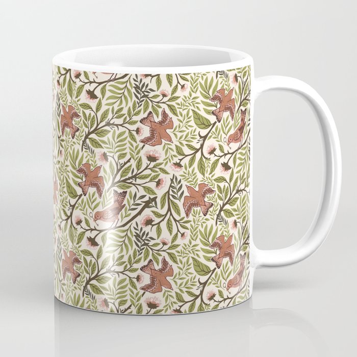 Secret Garden Spring Birds Coffee Mug Gallery Image 1
