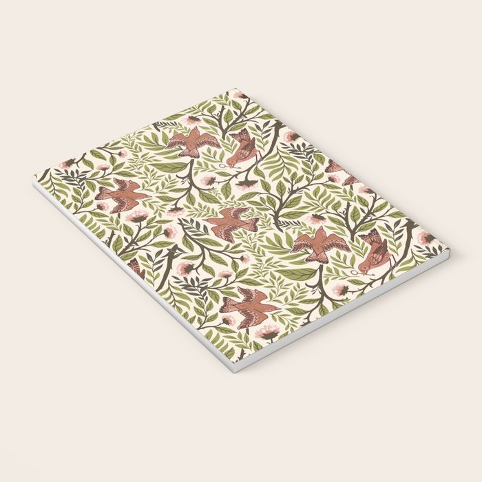 Secret Garden Spring Birds Notebook Gallery Image 3