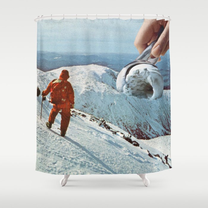Ice Cream Mountain - Cookies and Cream Shower Curtain Gallery Image 1