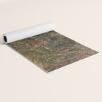 Antique 16th Century Pastoral Hunting Scene Flemish Tapestry Yoga Mat Gallery Image 2