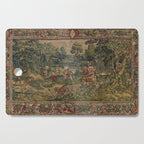 Antique 16th Century Pastoral Hunting Scene Flemish Tapestry Cutting Board Gallery Image 1