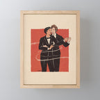 dancers Mini Art Print Gallery Image 1