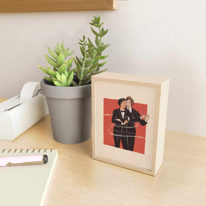 dancers Mini Art Print Gallery Image 2