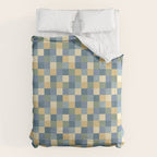 Bold Natural Checks Pattern - Small VIII Duvet Cover Gallery Image 6