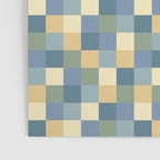 Bold Natural Checks Pattern - Small VIII Poster Gallery Image 3
