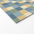 Bold Natural Checks Pattern - Small VIII Welcome Mat Gallery Image 2