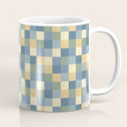 Bold Natural Checks Pattern - Small VIII Coffee Mug Gallery Image 1