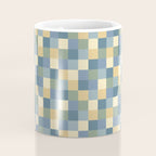 Bold Natural Checks Pattern - Small VIII Coffee Mug Gallery Image 4