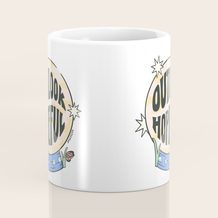 OUTLOOK HOPEFUL Coffee Mug Gallery Image 4